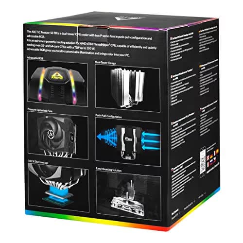 ARCTIC Freezer 50 TR Air 165mm Black image