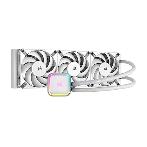 Corsair iCUE H150i RGB ELITE Water 360mm 59.1 CFM White main image