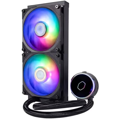 Cooler Master MasterLiquid PL240 FLUX Water 240mm Black image