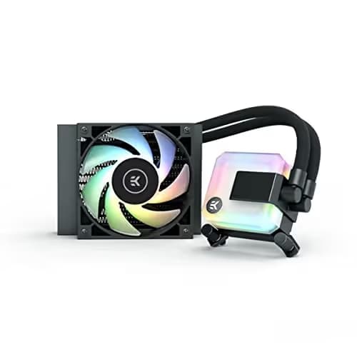 EK AIO Water 120mm D-RGB 66.04 CFM Black main image