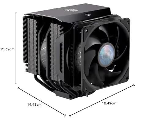 Cooler Master MasterAir MA624 Stealth 67 CFM Air 160mm Black image