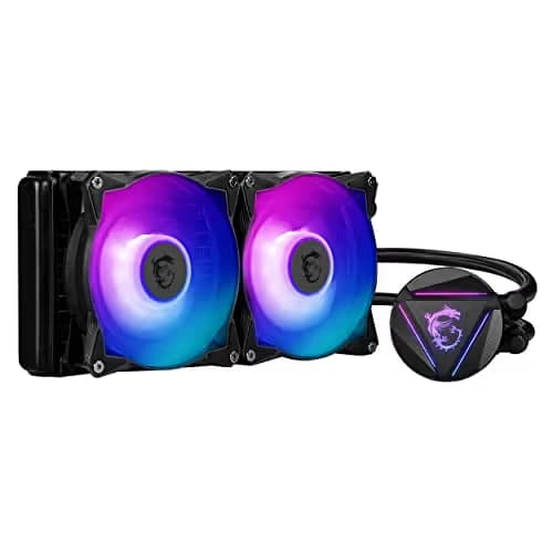 MSI MAG CORELIQUID 240R V2 Water 240mm 78.73 CFM Black image