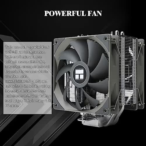 Thermalright Assassin Spirit V2 Air 154mm 66.17 CFM Gray image
