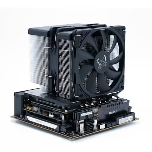 Scythe Fuma 3 Air 154mm Black/Silver 67.62 CFM image