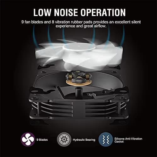 Vetroo U6 Pro Air 152mm 58.2 CFM Black image