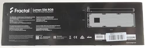 Fractal Design Lumen S36 RGB V2 Water 360mm Black image
