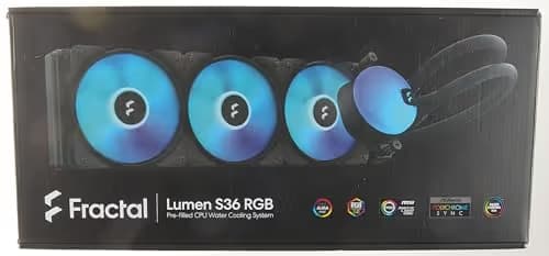 Fractal Design Lumen S36 RGB V2 Water 360mm Black image