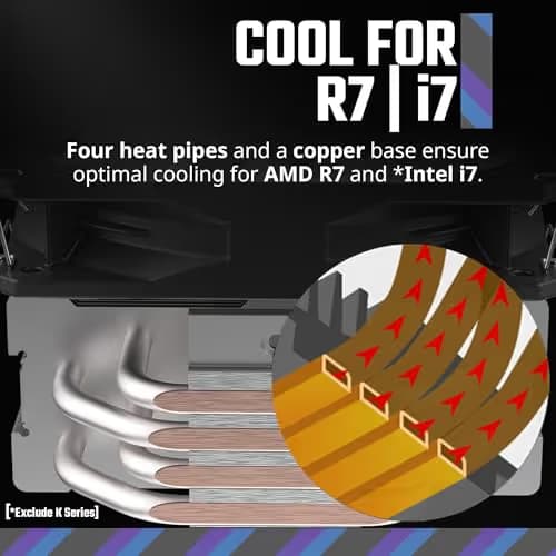 Cooler Master Hyper 212 Spectrum V3 Air Cooler 152mm Black / Silver image
