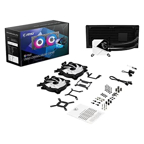 MSI MAG CORELIQUID C240 Water 240mm Black image