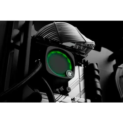 EK EK-Nucleus AIO CR240 Lux D-RGB 72 CFM Water 240mm Black image