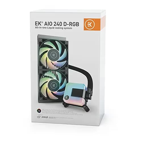 EK AIO Water 240mm D-RGB Black image