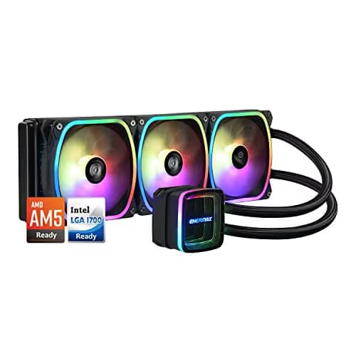 Enermax AQUAFUSION ADV 360 Water 360mm 79.8 CFM Black image