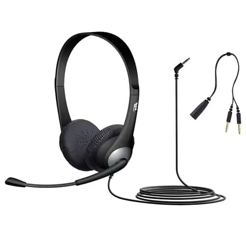 Cyber Acoustics AC-204 Closed-Back Headphones image