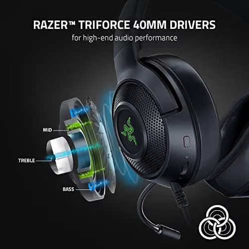 Razer Kraken V3 X 7.1 Channel Closed-Back Gaming Headset image