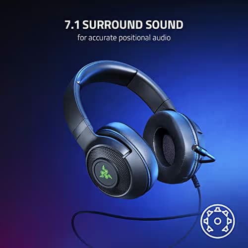 Razer Kraken V3 X 7.1 Channel Closed-Back Gaming Headset image