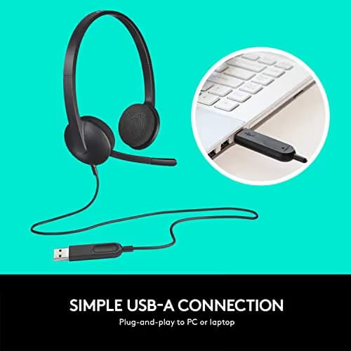 Logitech H340 Closed-Back Headphones image