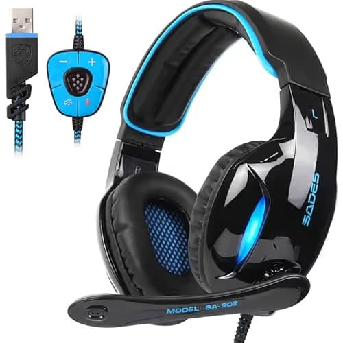 Sades SA-902-B 7.1 Channel Gaming Headset image