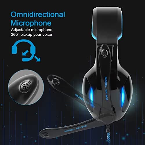Sades SA-902-B 7.1 Channel Gaming Headset image