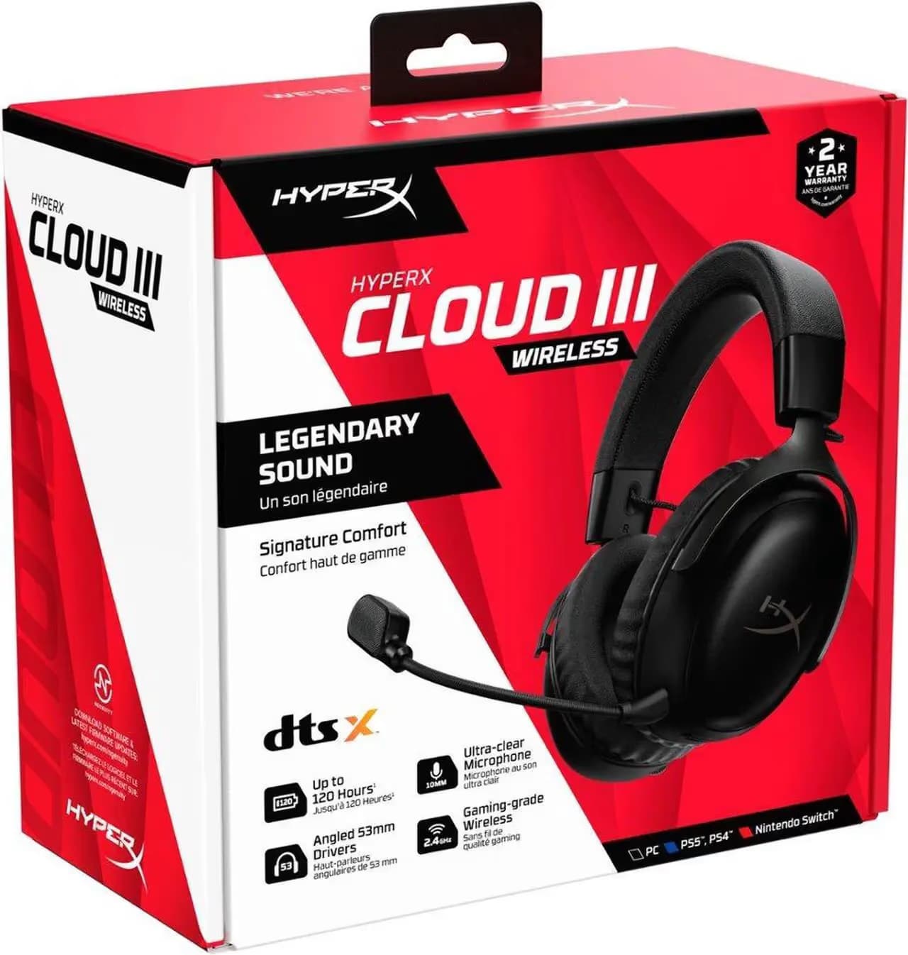 HyperX Cloud III Wireless - Black image