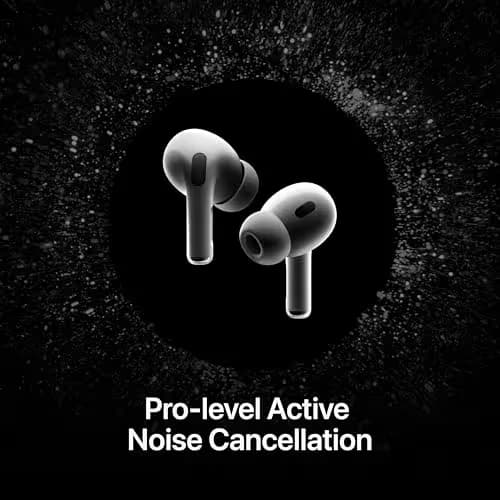 Apple AirPods Pro 2nd Gen MagSafe USB-C Closed In-Ear Headset With Microphone image
