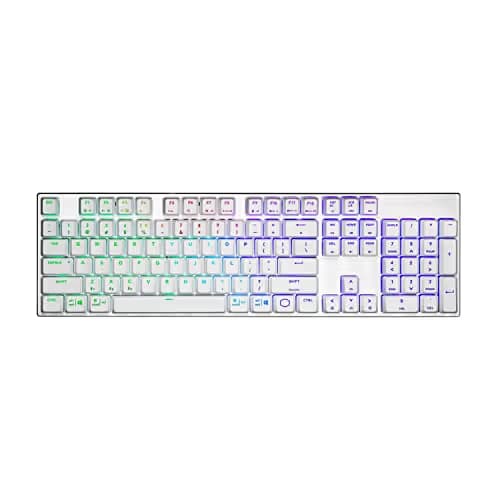 Cooler Master SK653 RGB Bluetooth TTC Red Low Profile Mechanical Gaming Keyboard main image
