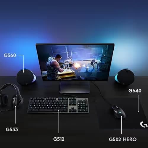 Logitech G512 CARBON Romer-G Tactile Mechanical RGB Wired Gaming Keyboard image