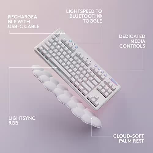 Logitech G715 RGB Wired/Wireless/Bluetooth Mechanical Gaming Keyboard image