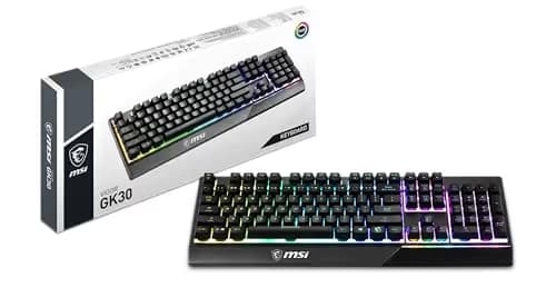 MSI Vigor GK30 RGB Wired Gaming Keyboard image