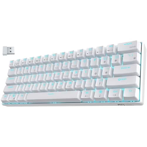 RK Royal Kludge RK61 Mini Bluetooth/Wireless/Wired Mechanical Keyboard image