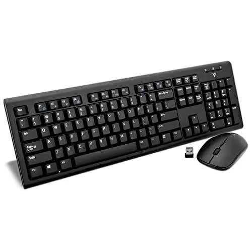 V7 CKW200US Wireless Standard Keyboard With Optical Mouse main image