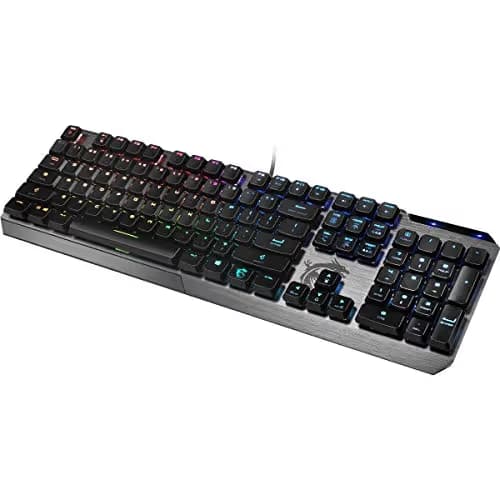 MSI Vigor GK50 Kailh Blue Low Profile RGB Wired Gaming Keyboard main image