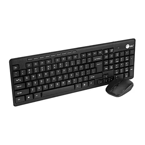 SIIG JK-WR0T12-S1 Wireless Standard Keyboard With Optical Mouse image