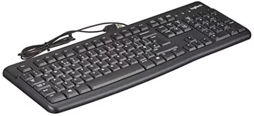 Logitech K120 UK Layout Wired Standard Keyboard main image