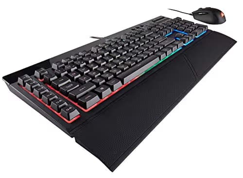 Corsair K55 RGB Wired Gaming Keyboard With Optical Mouse image