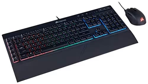 Corsair K55 RGB Wired Gaming Keyboard With Optical Mouse image