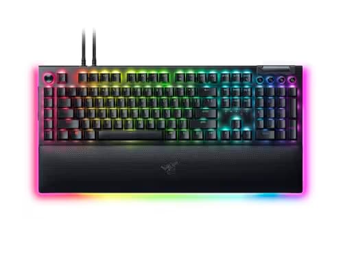Razer BlackWidow V4 Pro Razer Green RGB Wired Gaming Keyboard main image