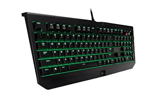 Razer BlackWidow Ultimate 2016 Wired Standard Razer Green Mechanical Gaming Keyboard image