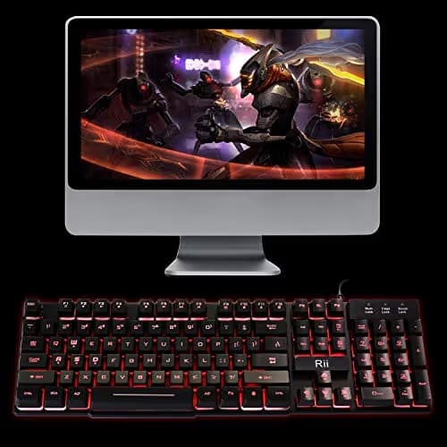 Rii RK100 Wired Standard Keyboard image