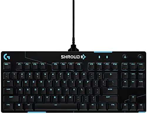 Logitech G Pro X Shroud RGB Wired Mechanical Gaming Keyboard image