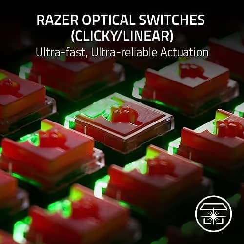Razer DeathStalker V2 Pro Wireless Razer Red Optical Gaming Keyboard image