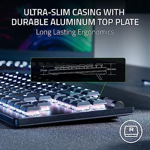 Razer DeathStalker V2 Pro Wireless Razer Red Optical Gaming Keyboard image