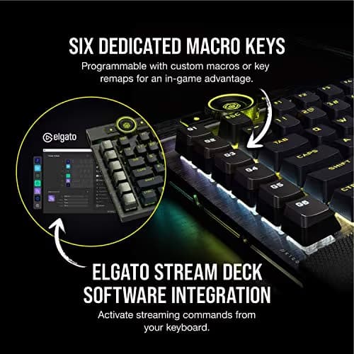 Corsair K100 RGB Wired Optical-Mechanical Gaming Keyboard image