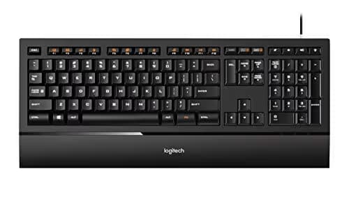 Logitech K740 Wired Slim Keyboard image