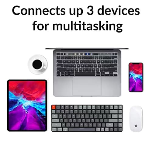 Keychron K3 V2 Ultra-slim RGB Wired/Bluetooth Standard Keyboard image