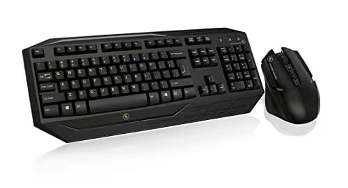 IOGEAR Kaliber Gaming Wireless Standard Keyboard With Optical Mouse main image