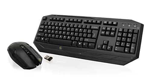 IOGEAR Kaliber Gaming Wireless Standard Keyboard With Optical Mouse image