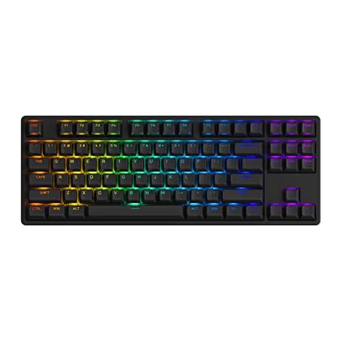 Akko 5087S Shine-Through RGB Wired Standard Mechanical Gaming Keyboard with Akko CS Jelly Purple Tactile Switches image