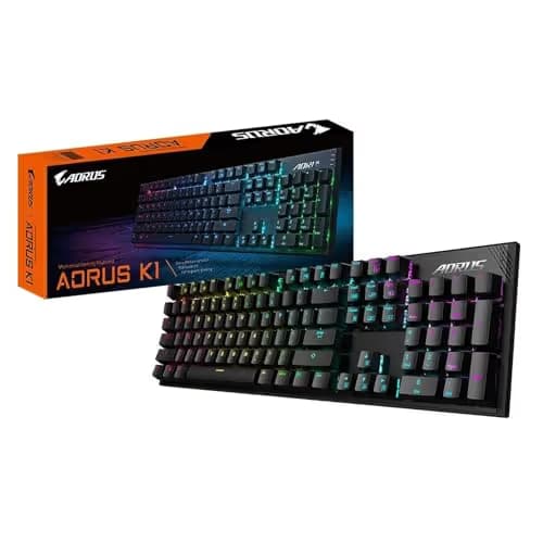 Gigabyte AORUS K1 RGB Wired Mechanical Gaming Keyboard Cherry MX Red image
