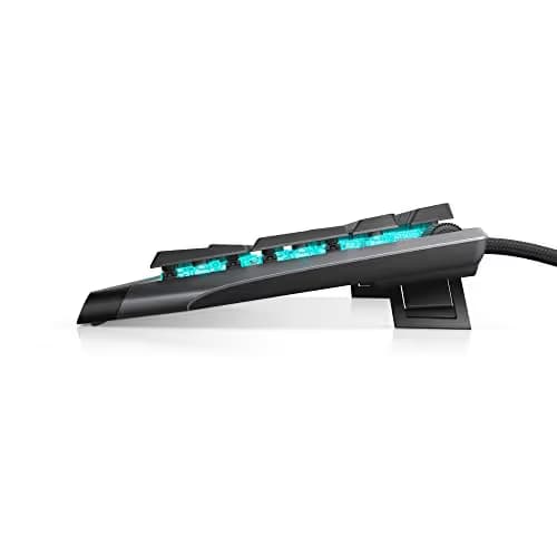 Dell Alienware AW510K Dark side of the moon RGB Wired Cherry MX Low Profile Red Gaming Keyboard image