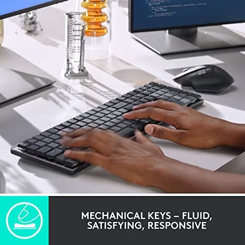 Logitech MX Wireless Slim Mechanical Keyboard image